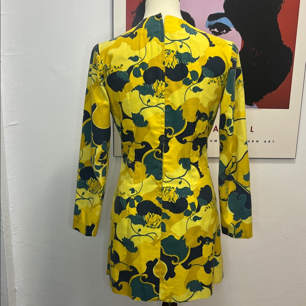 60’s Long Sleeve Mini Mod Dress - Picture 7 of 15